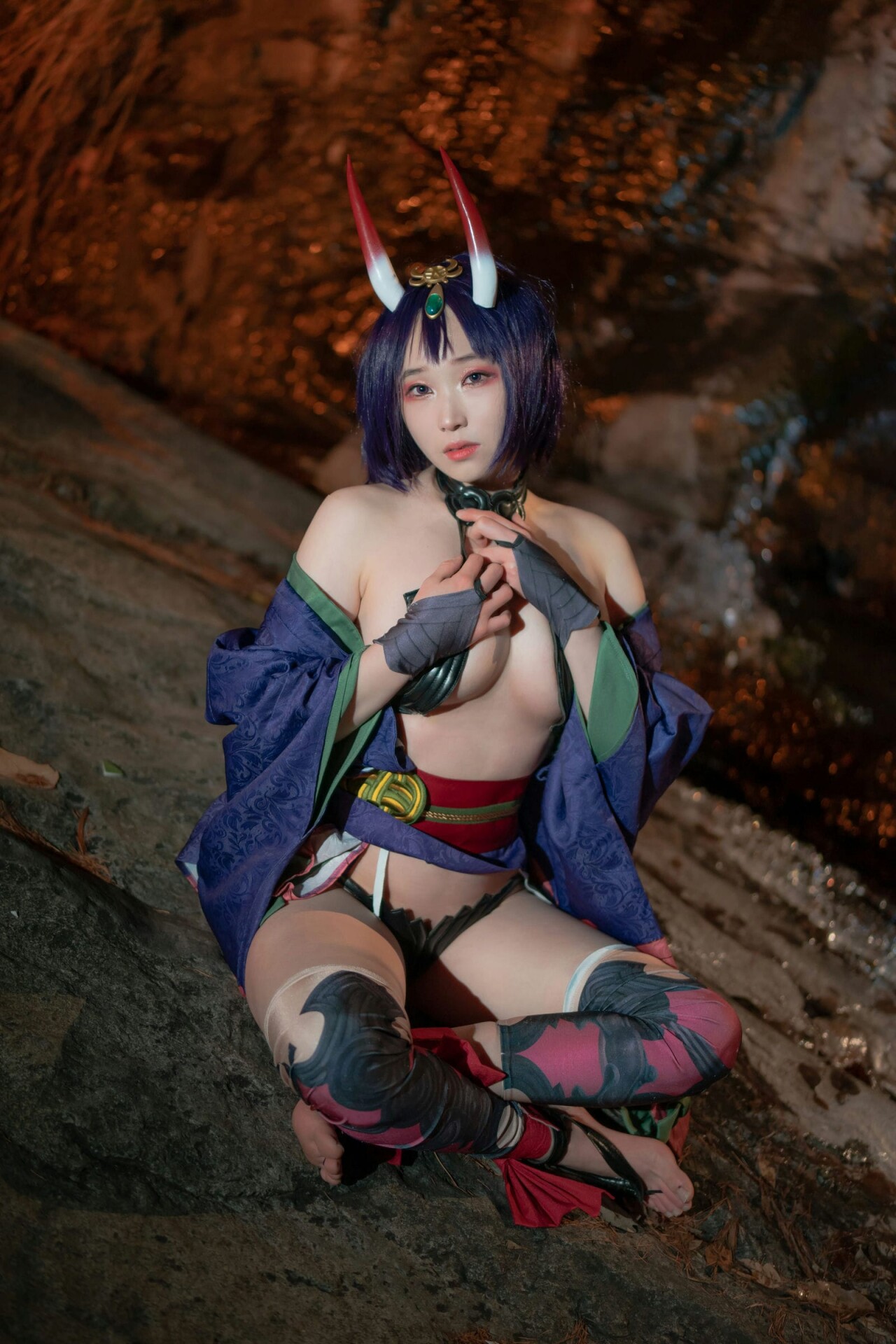 【写真】3247-Bambi (밤비) - [DJAWA Photo] Vol.0346 Bambi (밤비) Shuten Douji (Assassin) [39P-478.07 MB]