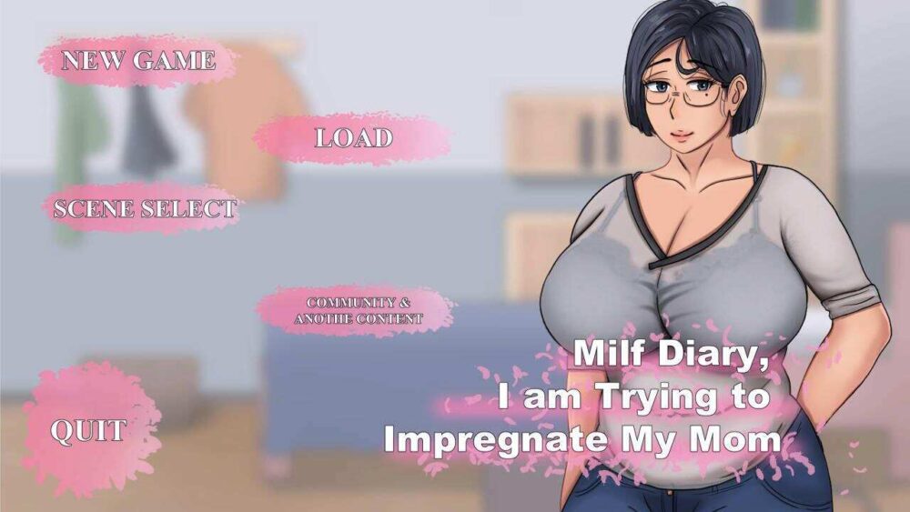 【SLG/AI汉化/动态/PC】熟女日记,我正试图让妈妈怀孕 Milf Diary, I am Trying to Impregnate My Mom【3.94G】