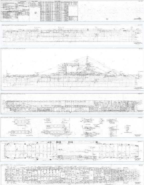 美国机密之海军航母设计图纸（免费）