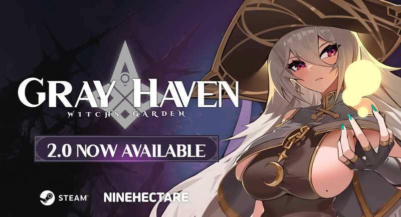 [PC-RPG游戏] 【RPG/官中】灰色乐园/Gray Haven : Witch's Garden Ver2.01 官方中文版